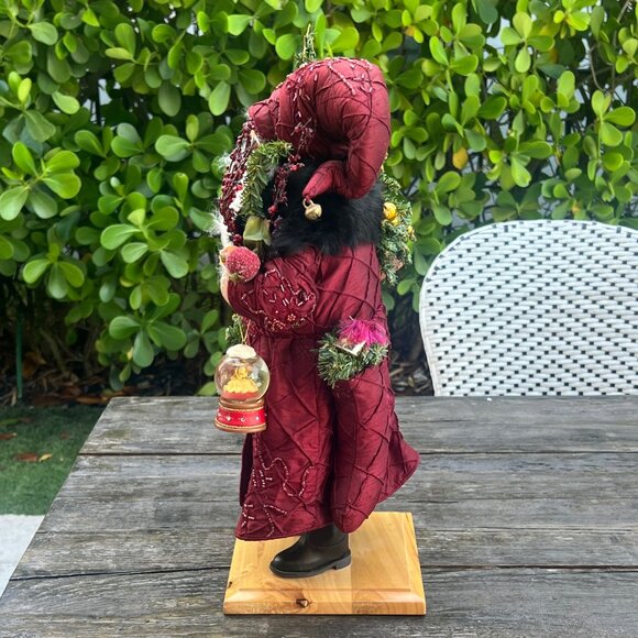 LYNN HANEY "Clara's Christmas" SANTA #1381 SIGNED 2001 Snowglobe Nutcracker - Picture 5 of 13